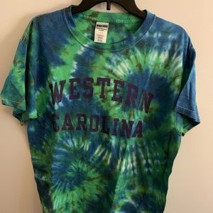 Western Carolina University Tye Dye Shirt